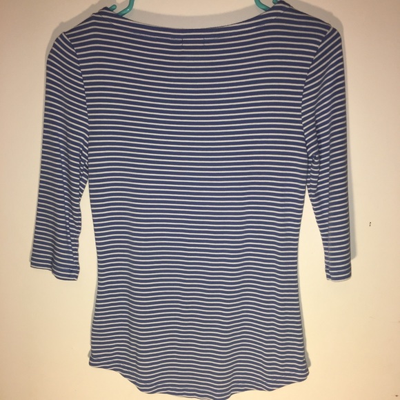 Blue and white striped shirt - Picture 4 of 4
